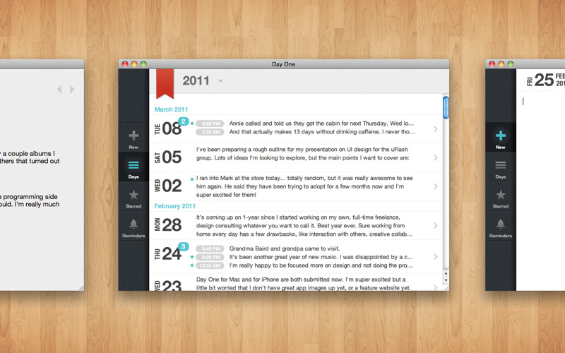 Anybody help me to choose best journal software Mac?